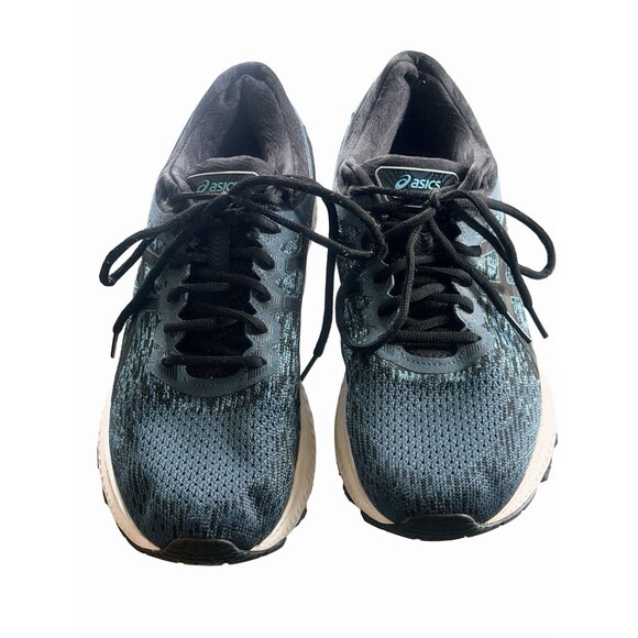 Men\'s Asics Gel Nimbus 22 Knit - 1011A794 Magnetic Blue/Black Size US 10 main image 6